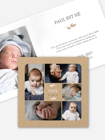 Faire-part naissance Baby Gallery