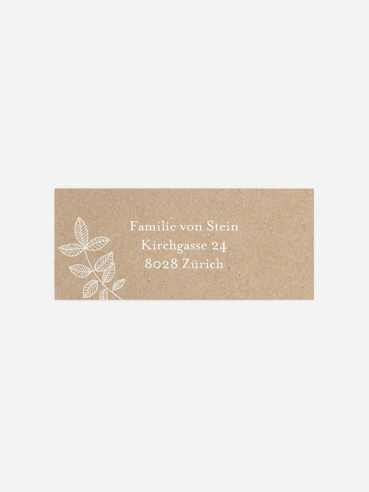 Absenderaufkleber Geburt Unser kleiner Schatz
