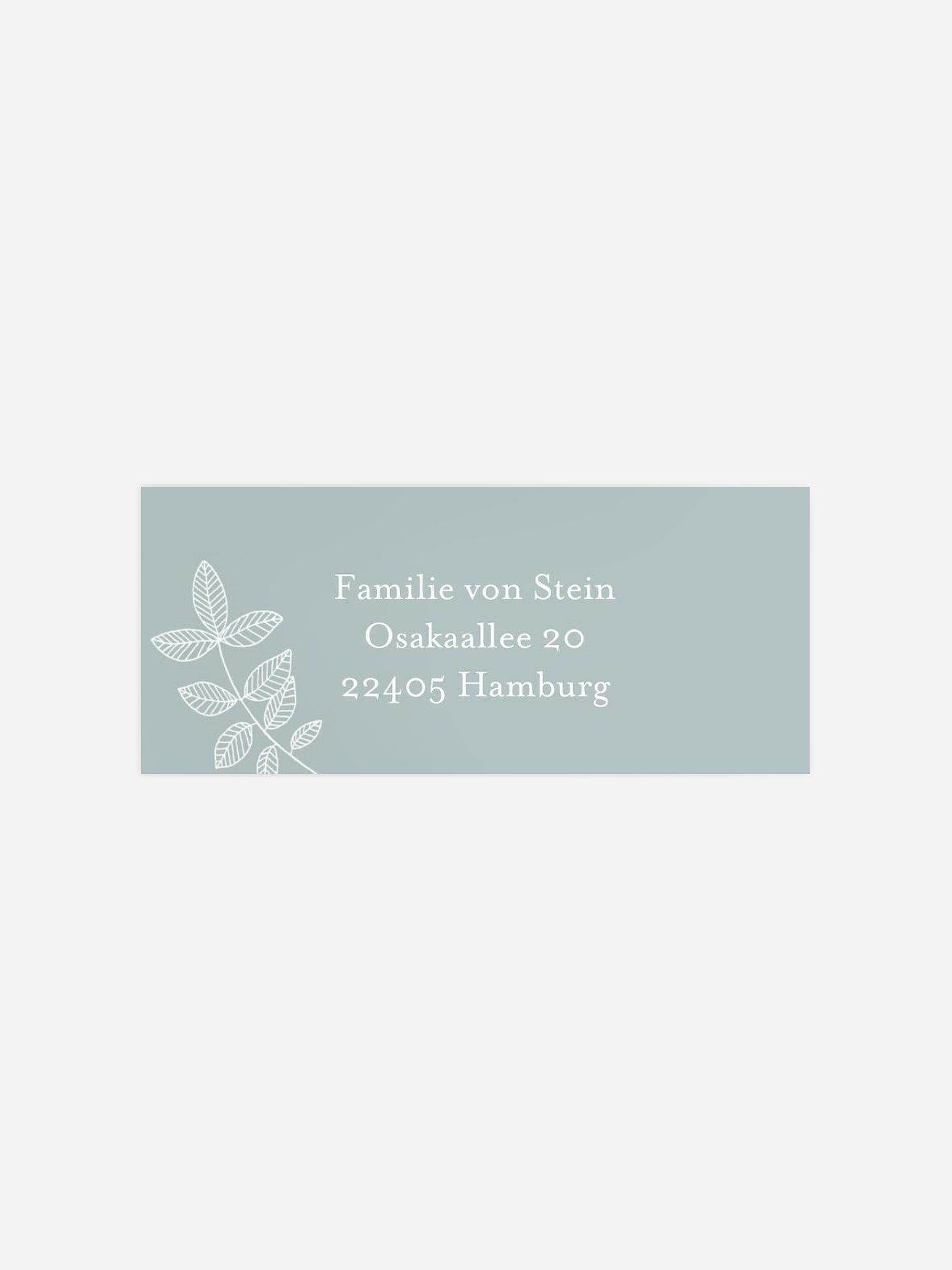 Absenderaufkleber Taufe Unser kleiner Schatz