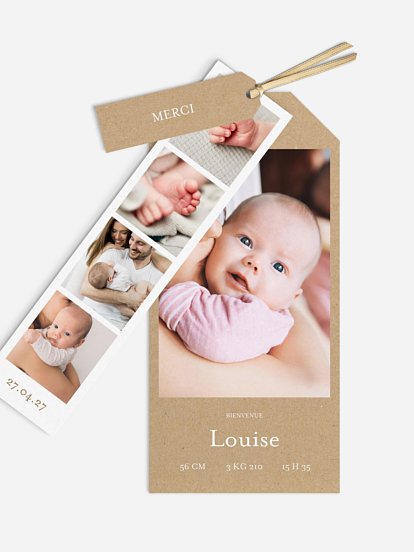 Faire-part naissance Notre trésor