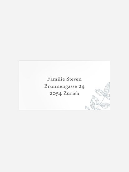 Empfängeraufkleber Taufe Unser kleiner Schatz