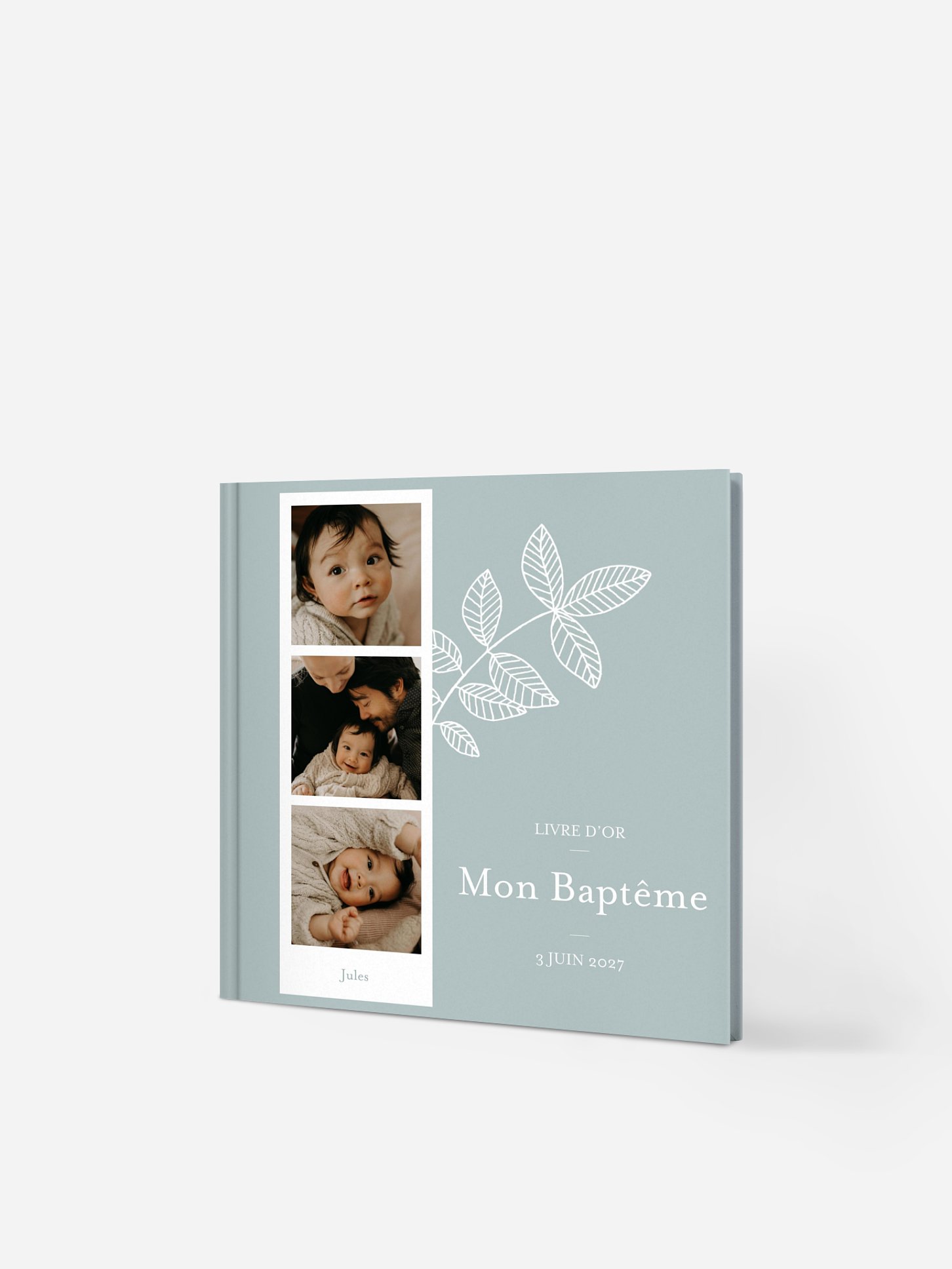Livre d’or baptême Notre trésor