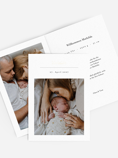 Geburtskarte Precious Moments