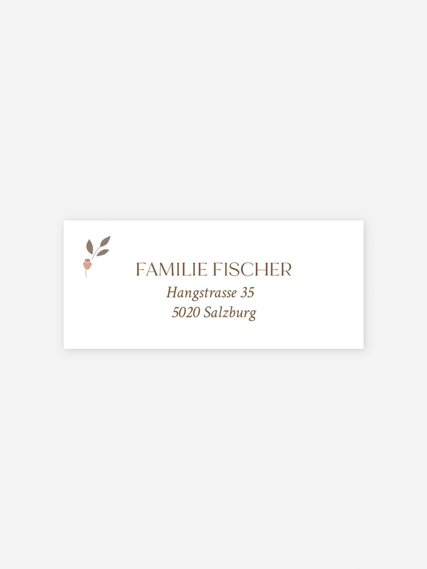 Absenderaufkleber Geburt Ashley 1