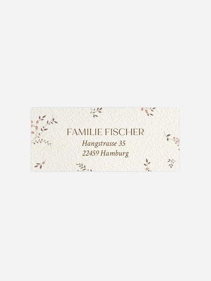 Absenderaufkleber Geburt Ashley 2