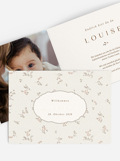 Geburtskarte Ashley 2