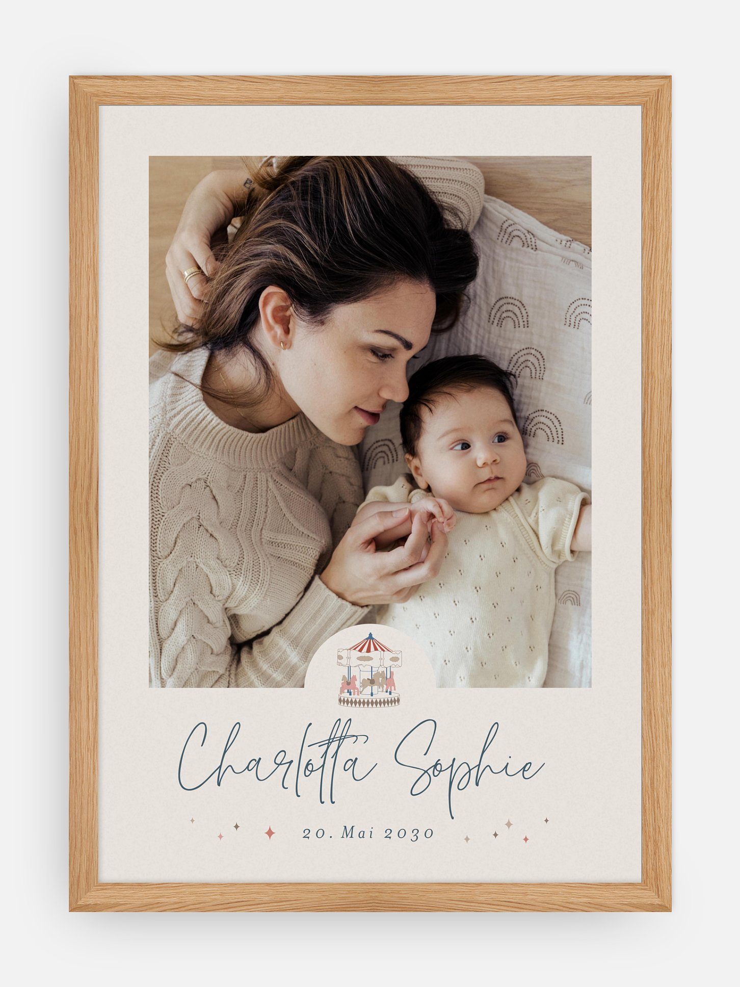 Poster Geburt Carousel 2