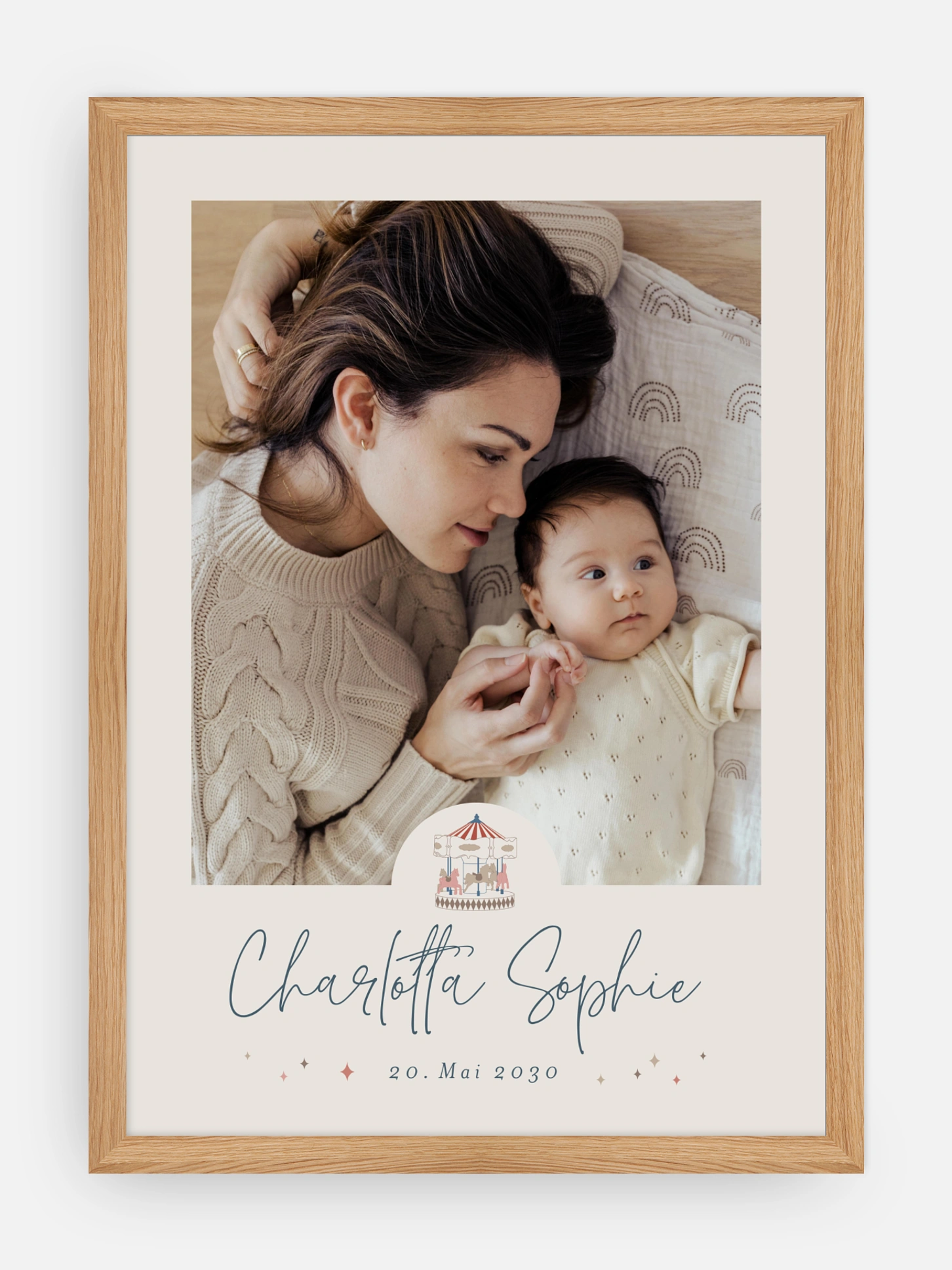 Poster Geburt Carousel 2