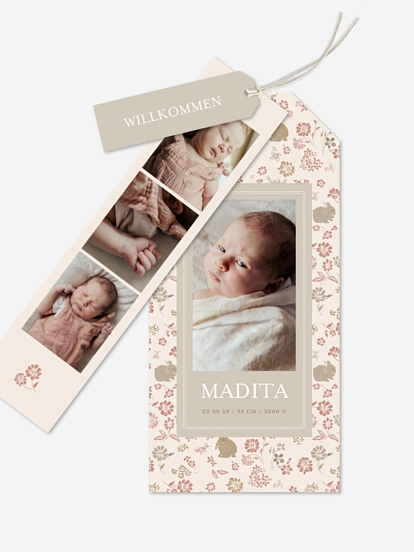 Geburtskarte Augusta 2