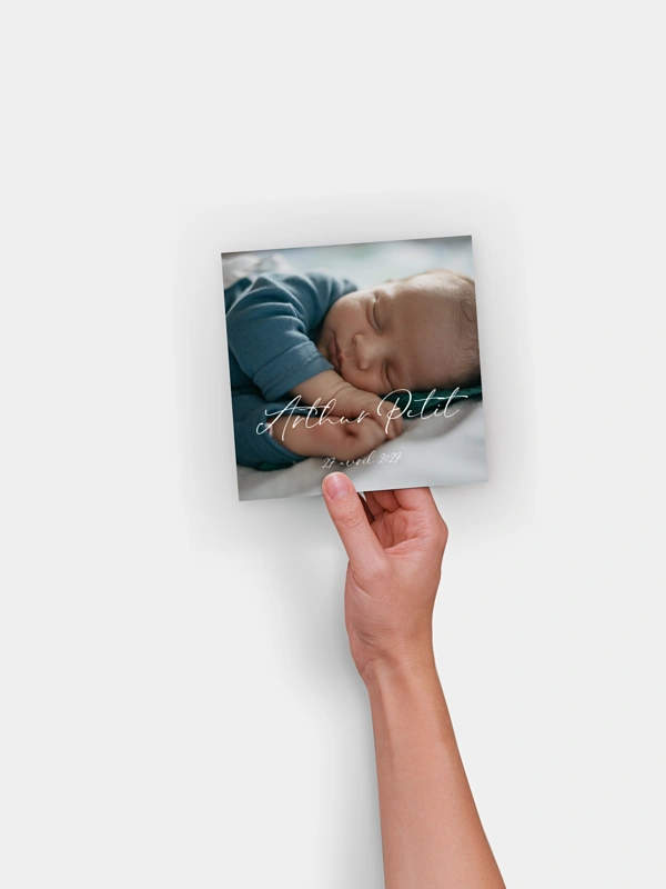 Faire-part naissance Le plus beau cadeau