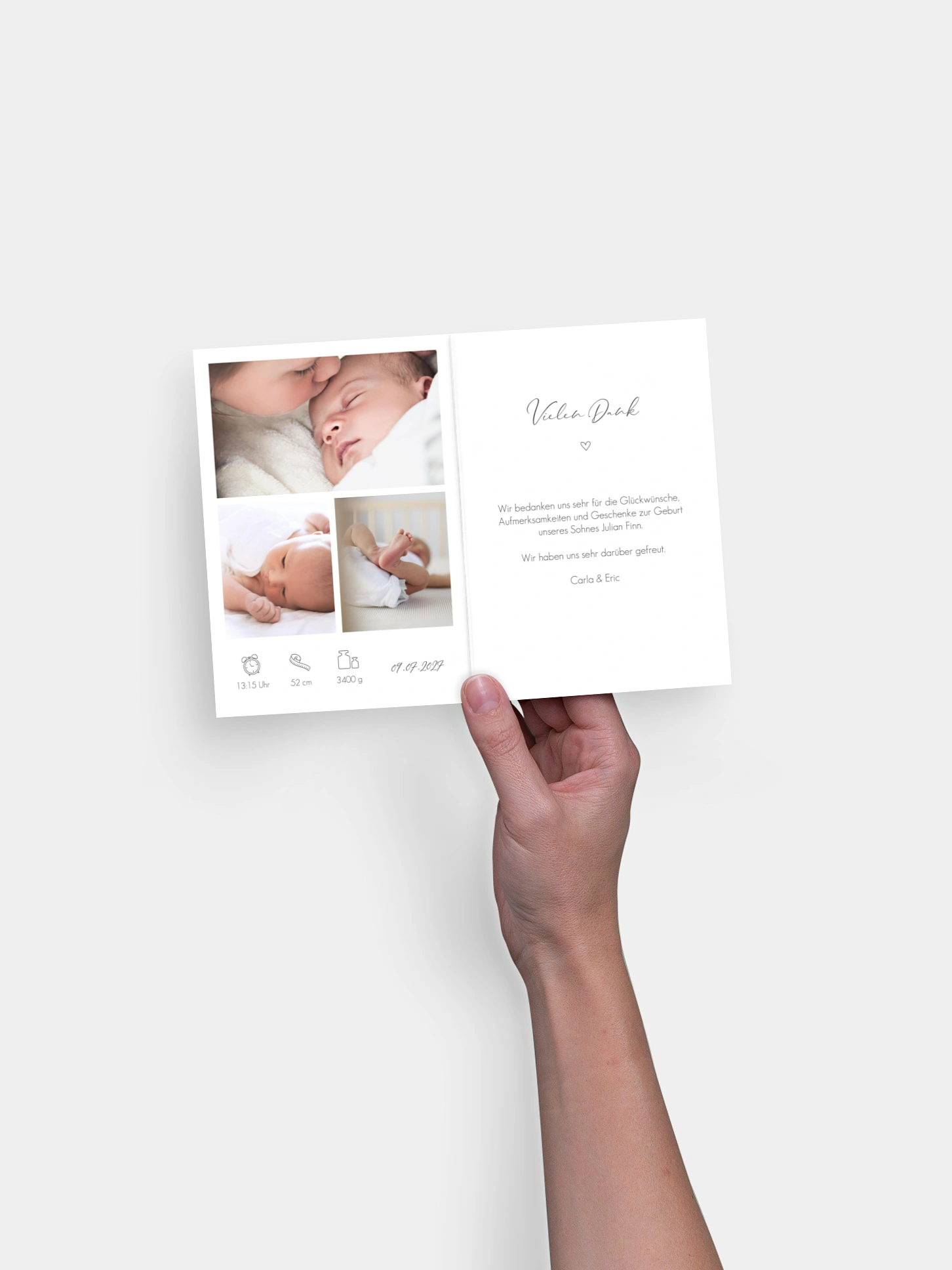 Geburtskarte Größtes Geschenk