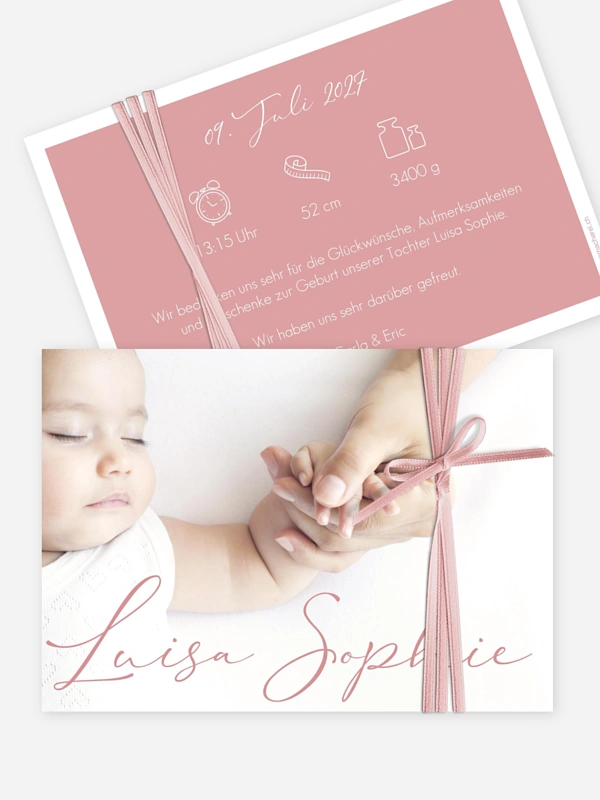 Geburtskarte Größtes Geschenk