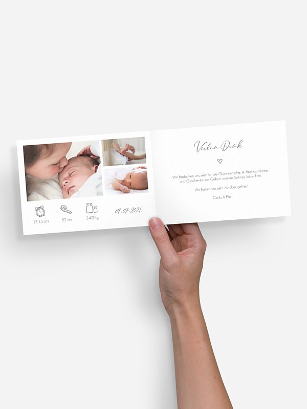 Geburtskarte Größtes Geschenk