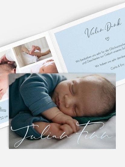 Geburtskarte Größtes Geschenk