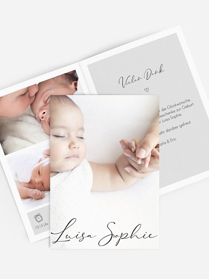 Geburtskarte Größtes Geschenk