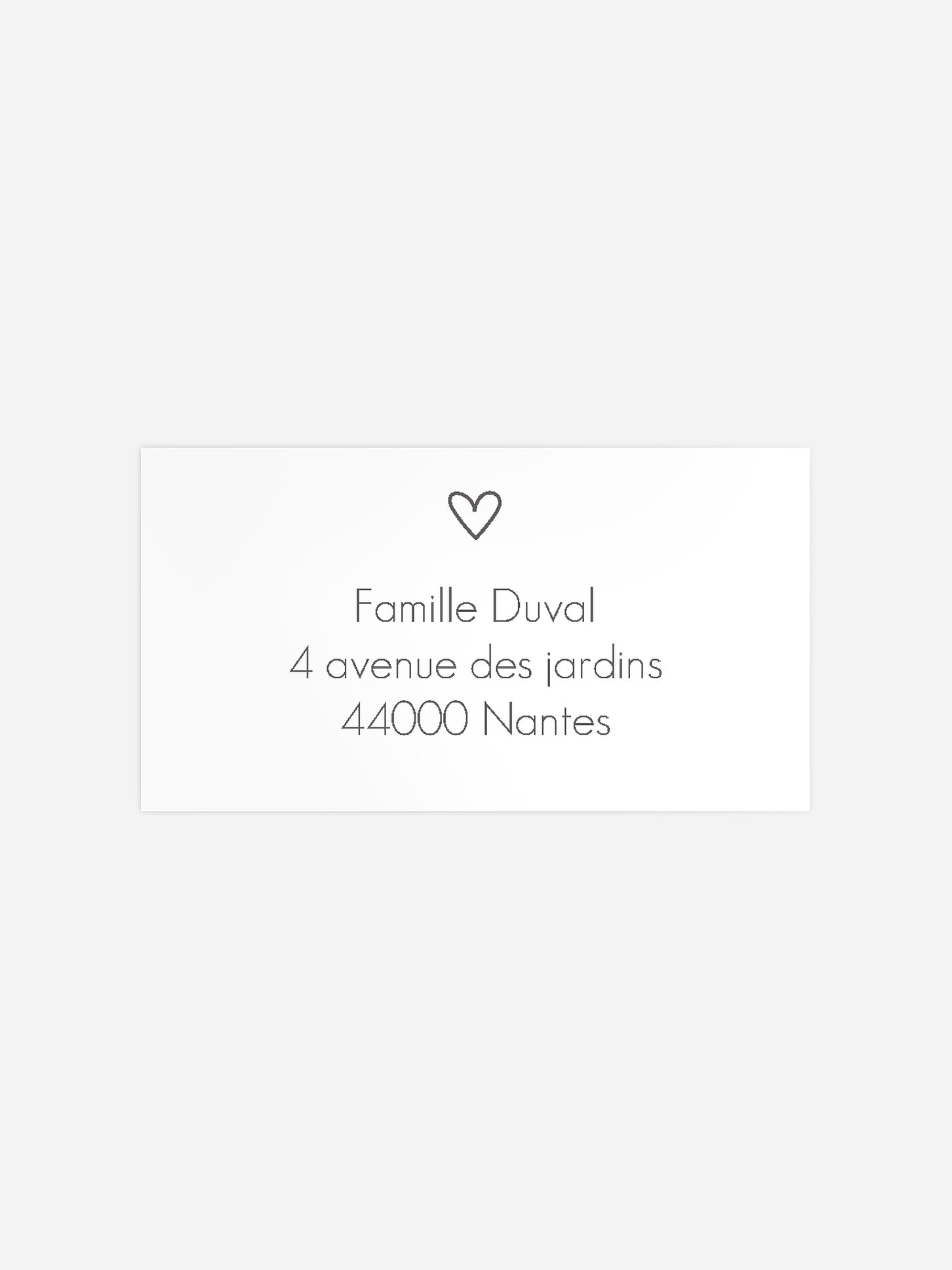 Étiquette destinataire naissance Le plus beau cadeau