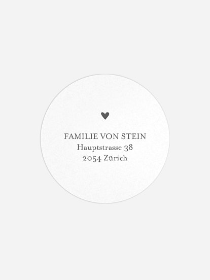 Absenderaufkleber Geburt Hello Little One