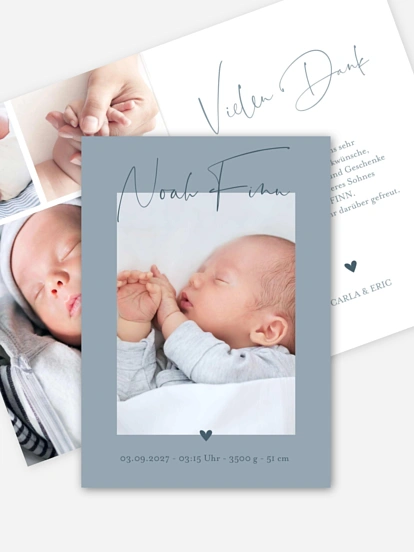 Geburtskarte Hello Little One