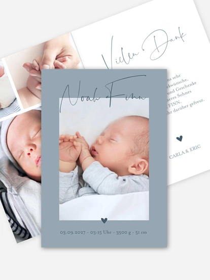 Geburtskarte Hello Little One