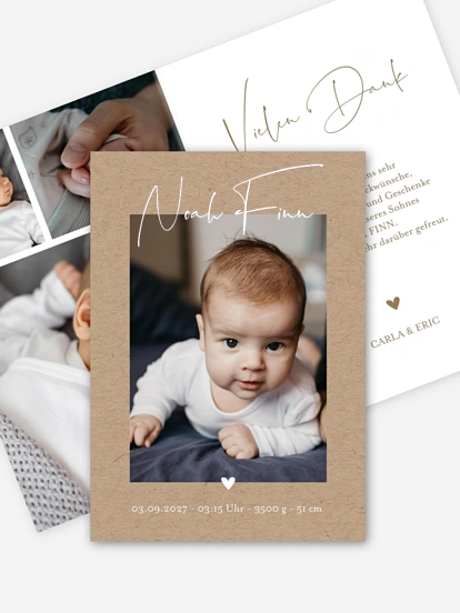 Geburtskarte Hello Little One