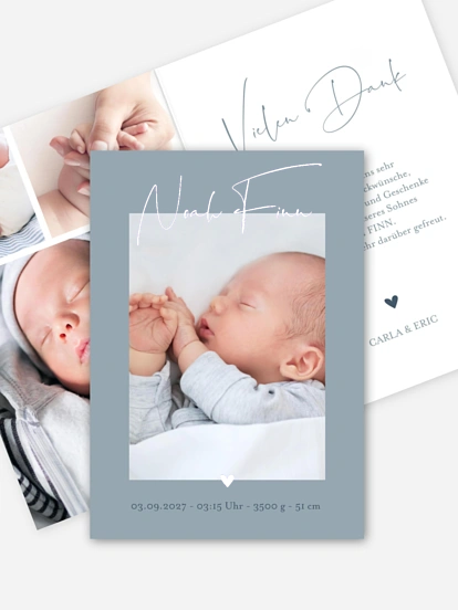 Geburtskarte Hello Little One