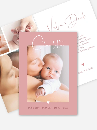 Geburtskarte Hello Little One