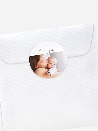 Aufkleber Geburt Hello Little One