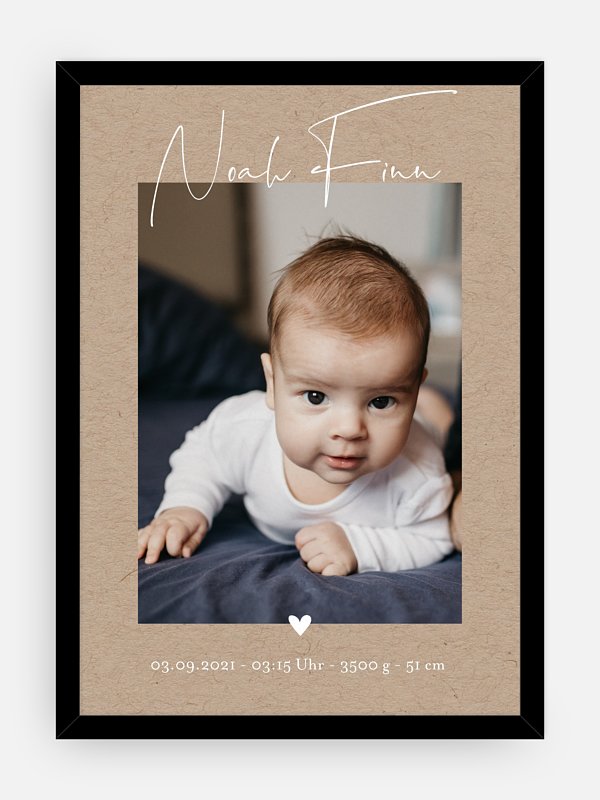 Poster Geburt Hello Little One