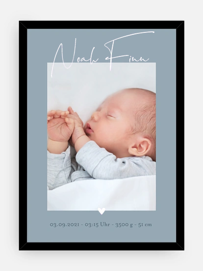 Poster Geburt Hello Little One