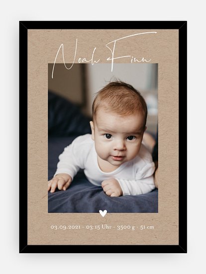 Poster Geburt Hello Little One