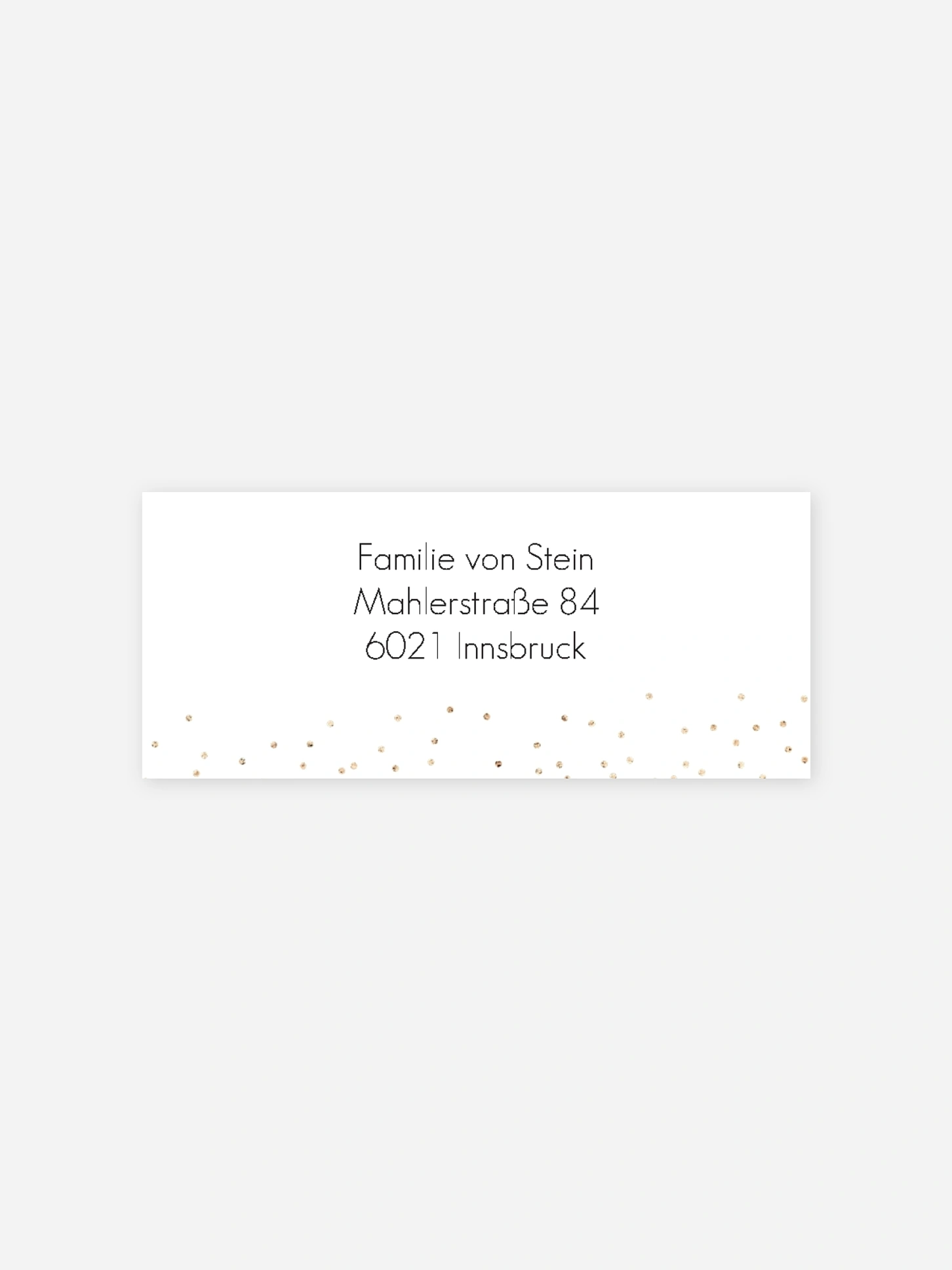 Absenderaufkleber Geburt Little Sparkling
