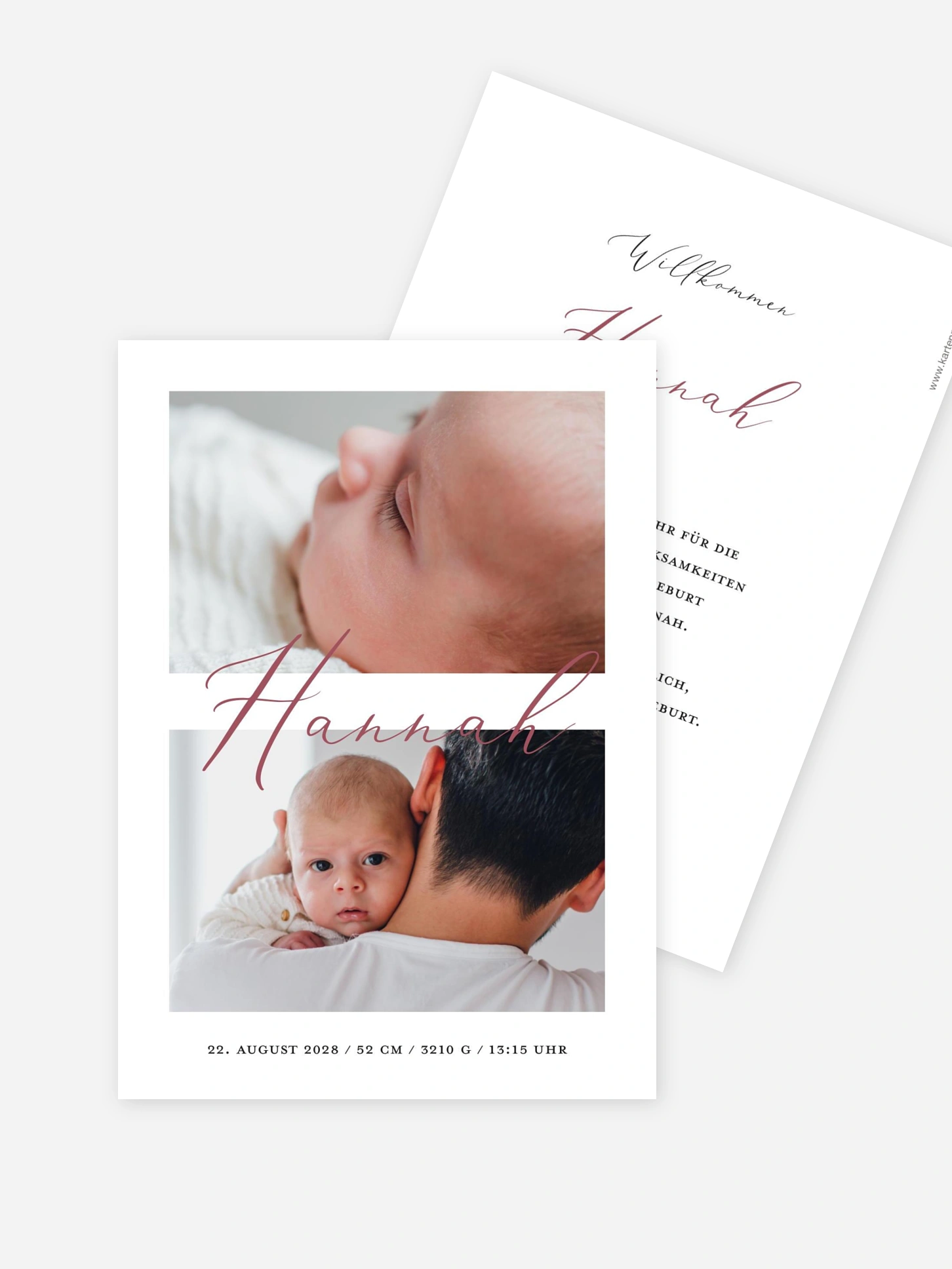 Geburtskarte Geschenk des Himmels