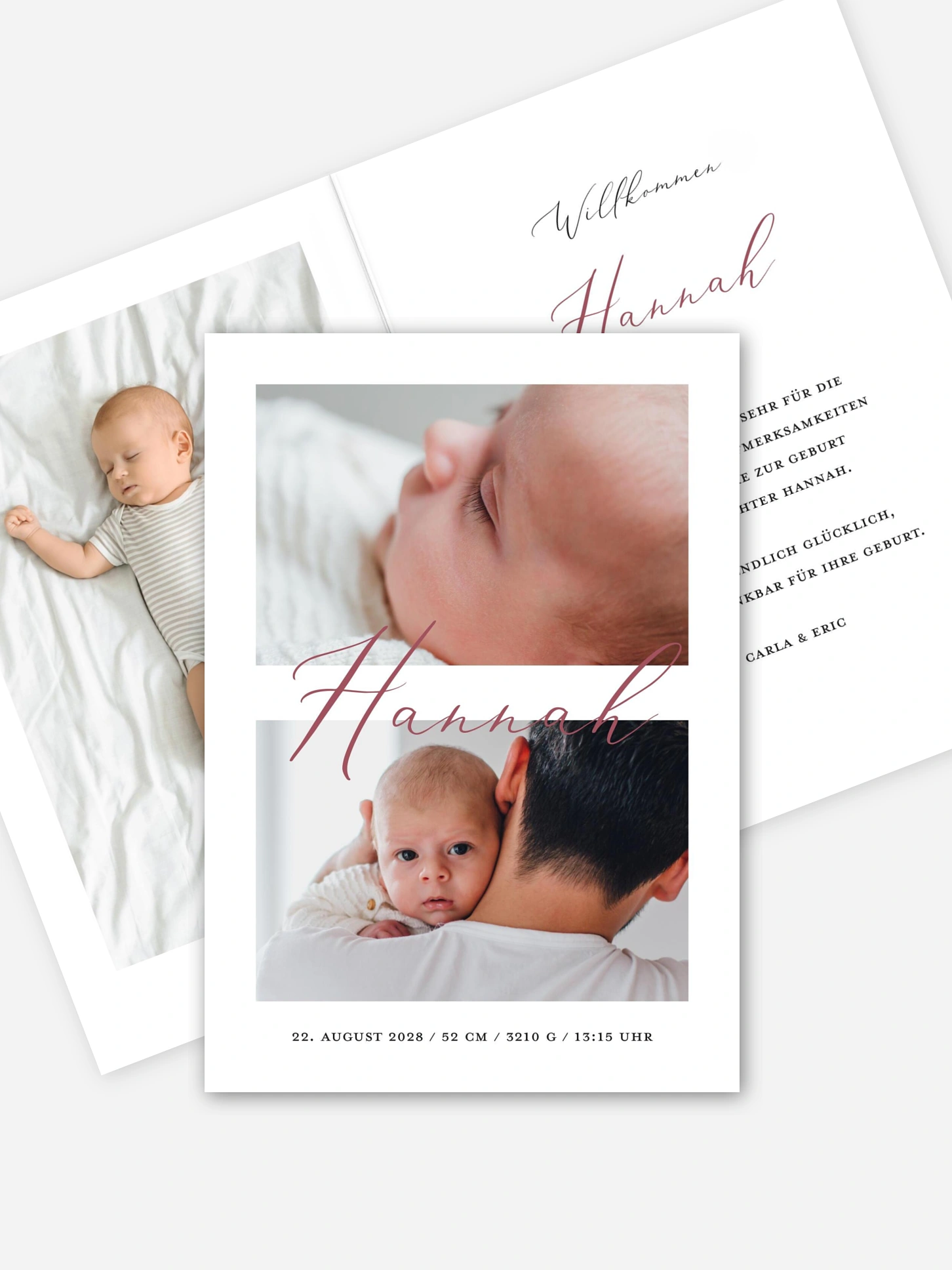 Geburtskarte Geschenk des Himmels