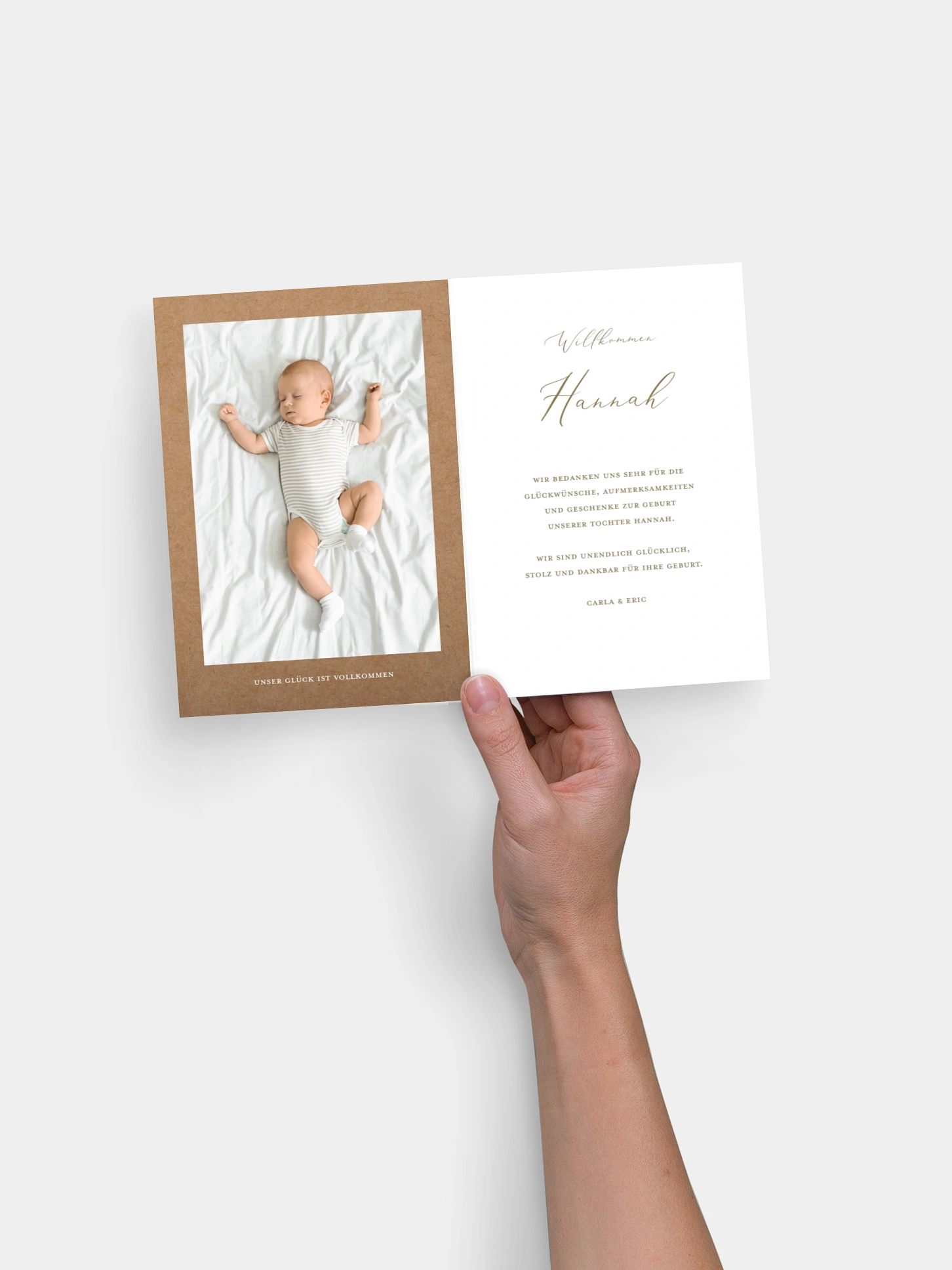 Geburtskarte Geschenk des Himmels