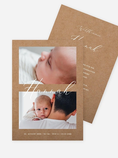Geburtskarte Geschenk des Himmels