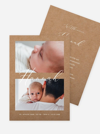 Geburtskarte Geschenk des Himmels