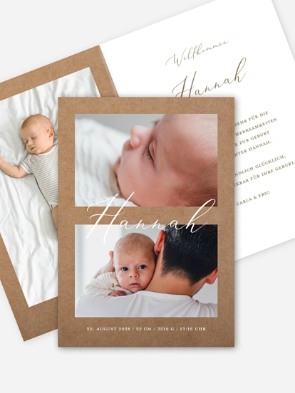 Geburtskarte Geschenk des Himmels