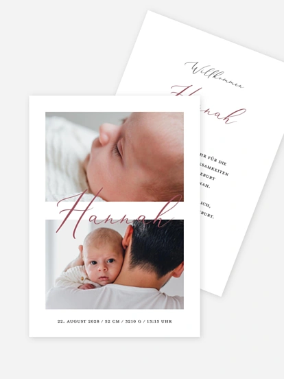 Geburtskarte Geschenk des Himmels