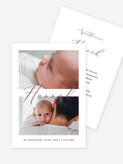 Geburtskarte Geschenk des Himmels