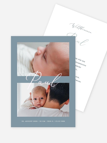 Geburtskarte Geschenk des Himmels