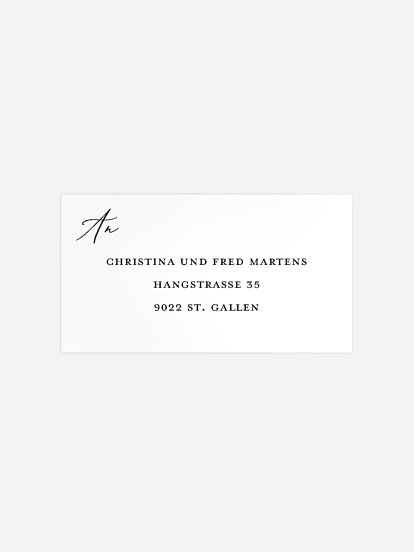 Empfängeraufkleber Geburt Geschenk des Himmels
