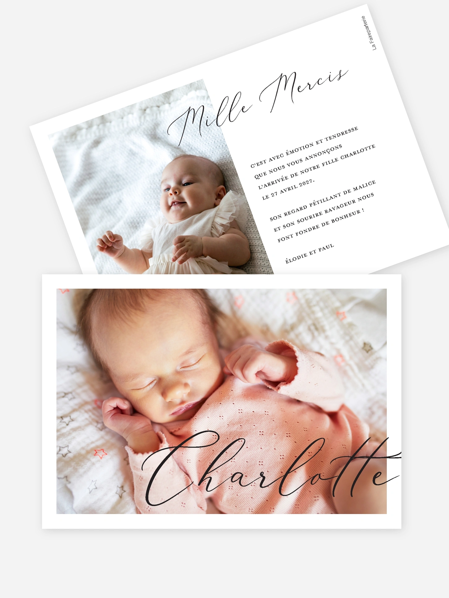 Faire-part naissance Petit rêveur