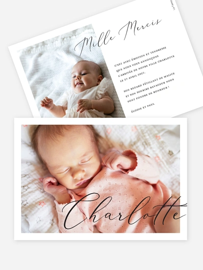 Faire-part naissance Petit rêveur