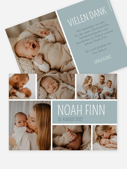 Geburtskarte Lichtblick