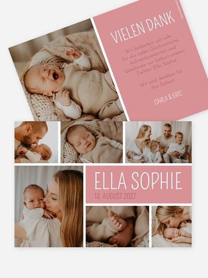 Geburtskarte Lichtblick