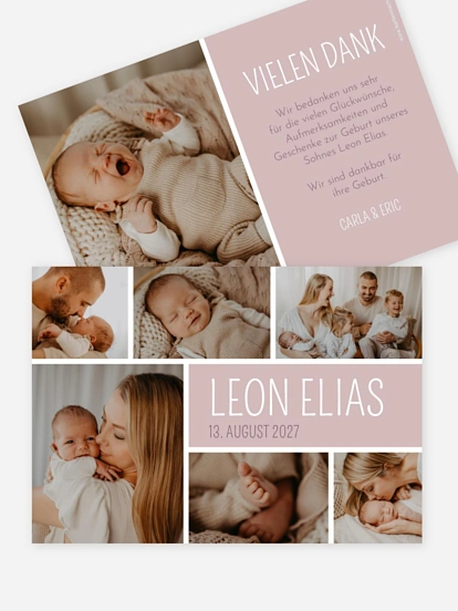 Geburtskarte Lichtblick