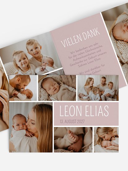 Geburtskarte Lichtblick