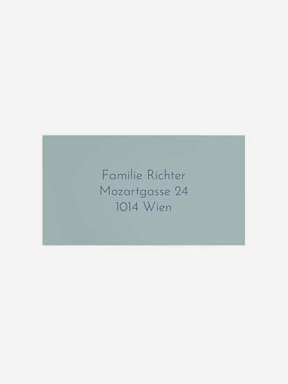 Empfängeraufkleber Geburt Lichtblick