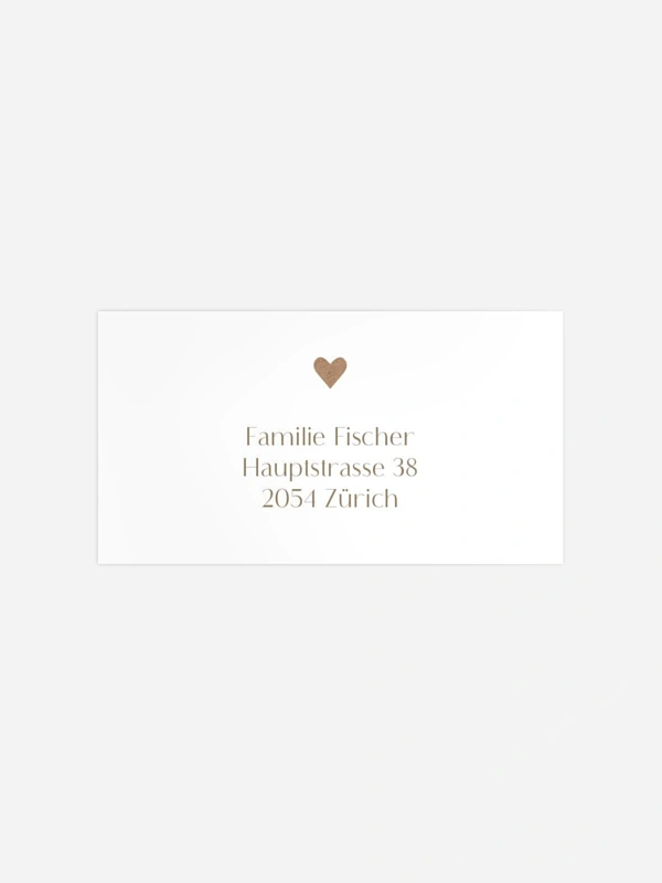 Herz aus Gold