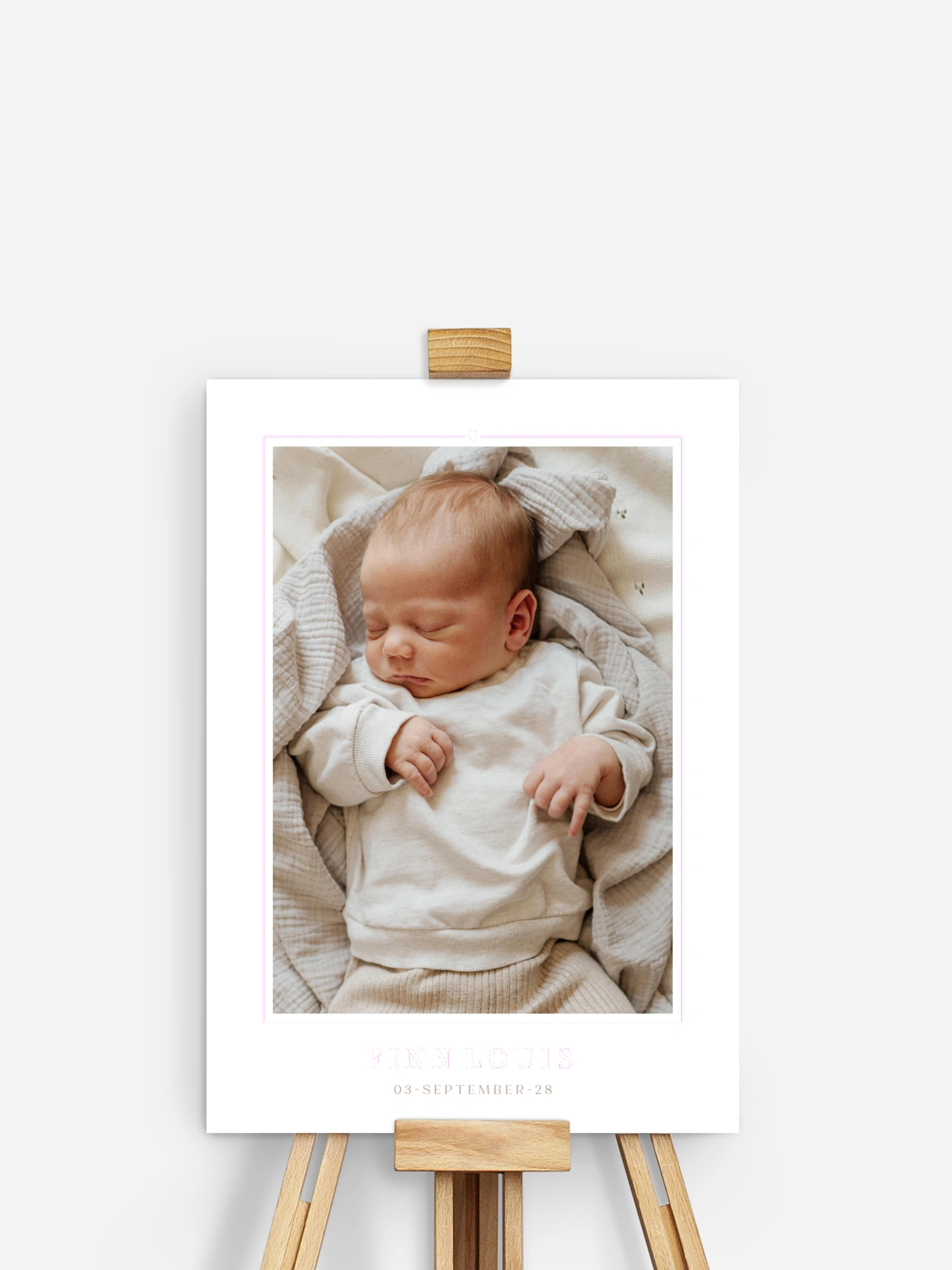 Poster Geburt Ein Herz voller Liebe